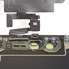 Чистка сетей динамиков iPhone Xr