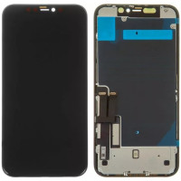 Дисплей Apple iPhone 11 с тачскрином и рамкой, копия GX IPS, Black