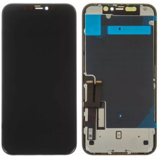 Дисплей Apple iPhone 11 с тачскрином и рамкой, копия GX IPS, Black