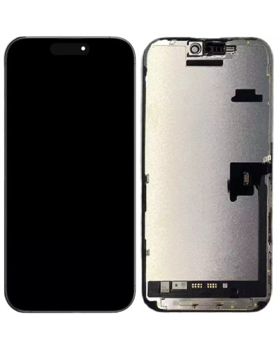 Дисплей Apple iPhone 16 з тачскріном і рамкою, оригінал відновлений, Black