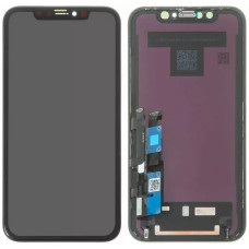 Дисплей Apple iPhone XR с тачскрином и рамкой, копия GX IPS, Black