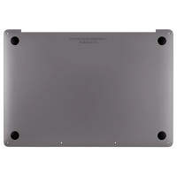 Нижняя крышка корпуса MacBook Pro 15 Retina Touch Bar A1990 Mid 2018, Mid 2019 Space Gray Серый Космос Б/У