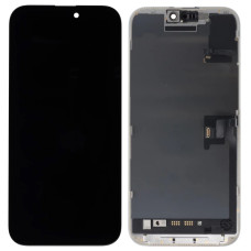 Дисплей Apple iPhone 16 Pro Max с тачскрином и рамкой, оригинал восстановленный, Black