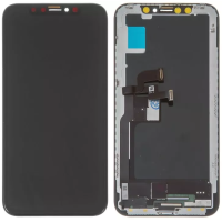 Дисплей Apple iPhone X с тачскрином и рамкой, оригинал, Black