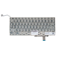 Клавиатура MacBook Pro 17 A1297 Early 2009 - Late 2011 Г-образный Enter RUS РСТ / OEM оригинал