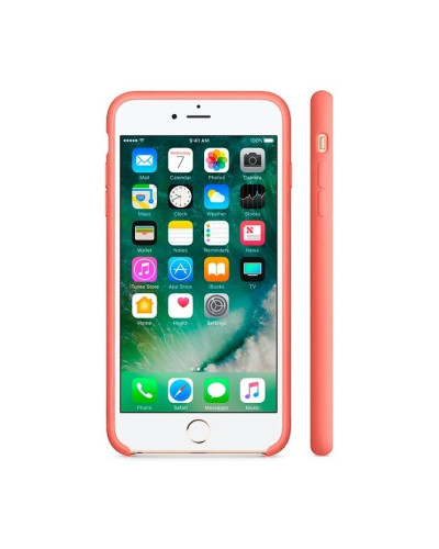 Чохол iPhone 6 Plus / 6S Plus Silicone Case / персиковий