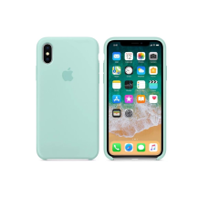 Чехол iPhone X / XS Silicone Case / Marine Green (MRRE2) морской