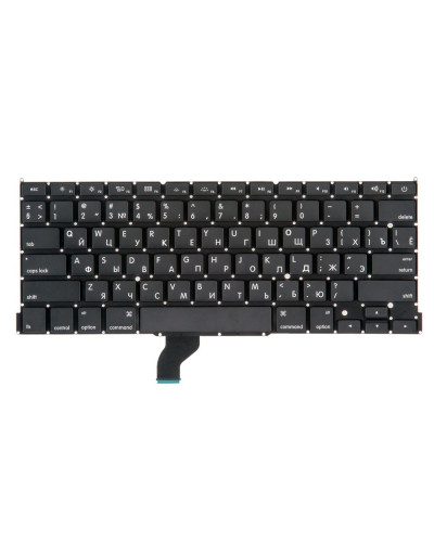 Клавіатура MacBook Pro 13 Retina A1502 Late 2013 Mid 2014 Early 2015 прямий Enter RUS РСТ / OEM ориг