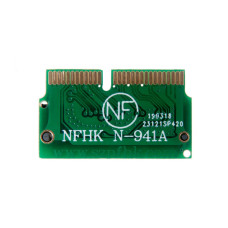 Адаптер-переходник SSD M.2 (NGFF) короткий для установки в MacBook Mid 2013 Early 2014 Early 2015 Mid 2017 A1465 A1466 / NFHK N-941A