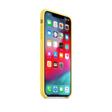 Чехол iPhone X / XS Silicone Case / Lemonade (MRG32) лимонный