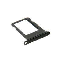 Держатель SIM карты iPhone 7 черный глянцевый