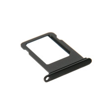 Держатель SIM карты iPhone 7 черный глянцевый