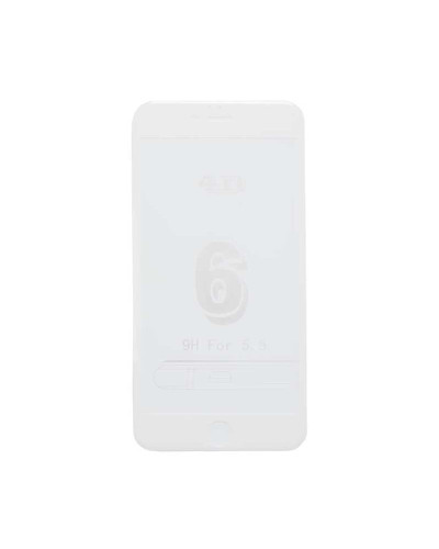 Защитное 5D стекло iPhone 6 Plus / 6S Plus / белый