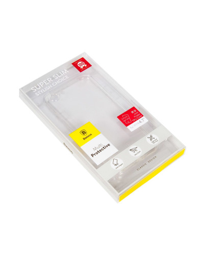 Чехол iPhone 7 / 8 / Baseus / Silicone Case прозрачный