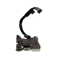 Плата I/O с разъемами Audio USB MagSafe 2 MacBook Air 11 A1465 Mid 2013 Early 2014 Early 2015 Mid 2017 923-0430 820-3453-A