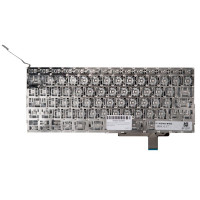 Клавиатура MacBook Pro 17 A1297 Early 2009 - Late 2011 прямой Enter RUS РСТ / OEM оригинал