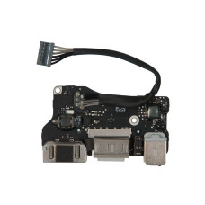 Плата I/O с разъемами Audio USB MagSafe 2 MacBook Air 13 A1466 Mid 2012 923-0125 820-3214-A - поставка Apple ASP