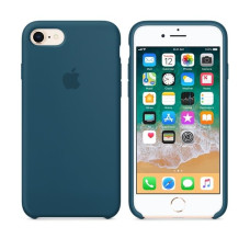 Чехол iPhone 7 / 8 Silicone Case / Cosmos Blue (MR692) синий