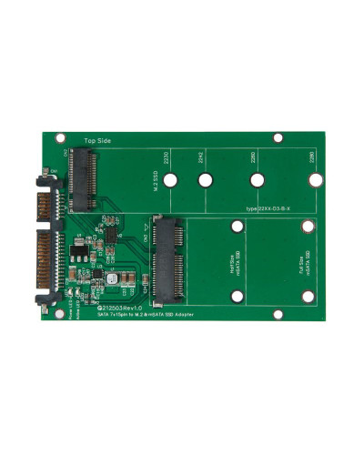 Адаптер-переходник SSD / SATA3 - M.2(NGFF), mSATA