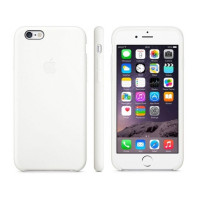 Чехол iPhone 6 Plus / 6S Plus Silicone Case / белый