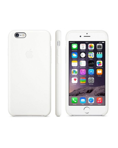 Чехол iPhone 6 Plus / 6S Plus Silicone Case / белый