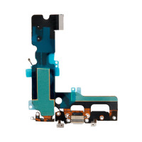 Шлейф с разъемом зарядного устройства с микрофоном iPhone 7 Plus / 821-00276 белый