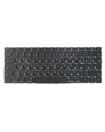 Клавиатура MacBook Pro 13 Retina A1708 Late 2016 Mid 2017 Г-образный Enter RUS РСТ