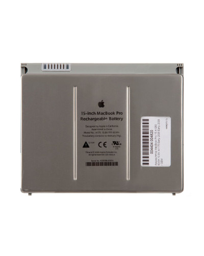 Аккумулятор MacBook Pro 15 A1260 60Wh 10.8V A1175 Early 2006 Early 2008 652-0951 661-4600 661-4262 020-4930-A 661-3864 661-4185 / OEM