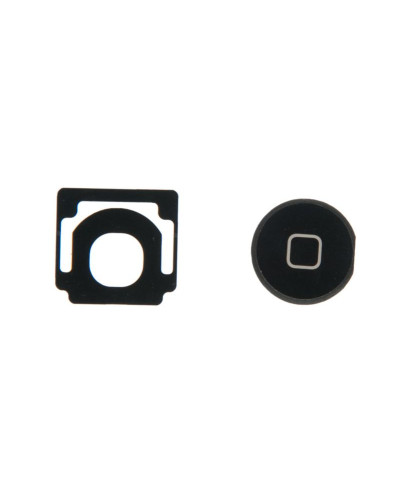 Кнопка HOME с рамкой iPad 2 / 3 / 4 Черная