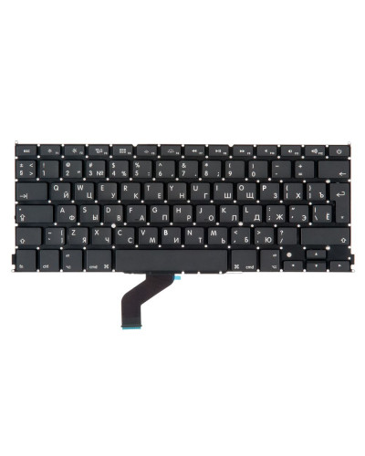 Клавиатура MacBook Pro 13 Retina A1425 Late 2012 Early 2013 Г-образный Enter RUS РСТ / OEM оригинал