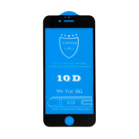 Защитное 10D стекло iPhone 6 / 6S / черный