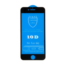 Защитное 10D стекло iPhone 6 / 6S / черный