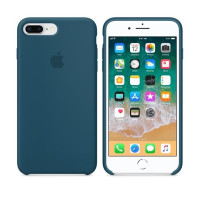 Чехол iPhone 7 Plus / 8 Plus Silicone Case / Cosmos Blue (MR6D2) синий