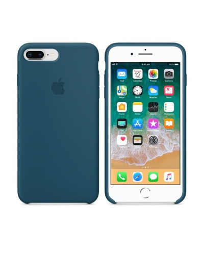 Чехол iPhone 7 Plus / 8 Plus Silicone Case / Cosmos Blue (MR6D2) синий