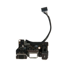 Плата I/O с разъемами Audio USB MagSafe 2 MacBook Air 13 A1466 Mid 2013 Early 2014 Early 2015 923-0439 820-3455-A