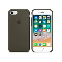 Чехол iPhone 7 / 8 Silicone Case / угольно-серый