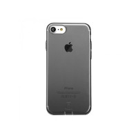 Чехол iPhone 7 / 8 / Baseus Silicone Case / Black (MQGK2) черный