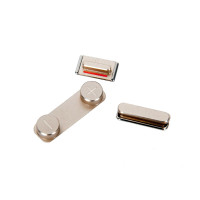 Набор кнопок громкости и включения iPhone 5S / SE золото