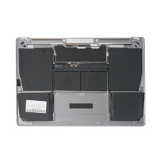 Нижняя крышка корпуса с АКБ A1527 MacBook 12 Retina A1534 Early 2015 Space Grey Серый Космос Б/У