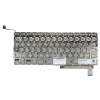 Клавиатура MacBook Pro 15 A1286 Mid 2009 - Mid 2012 Г-образный Enter RUS РСТ / OEM оригинал