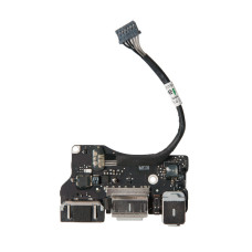 Плата I/O с разъемами Audio USB MagSafe 2 MacBook Air 13 A1466 Mid 2012 923-0125 820-3214-A