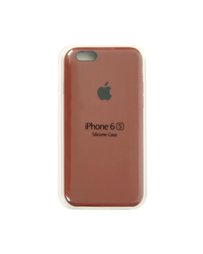 Чехол iPhone 6 / 6S Silicone Case / коричневый