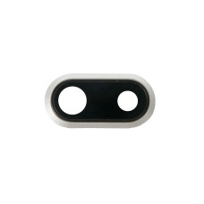 Корпус камеры iPhone 8 Plus / серебро