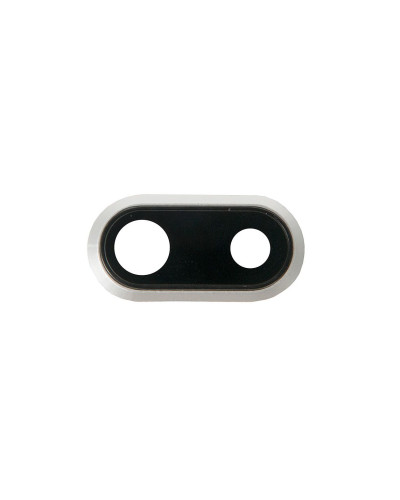 Корпус камеры iPhone 8 Plus / серебро