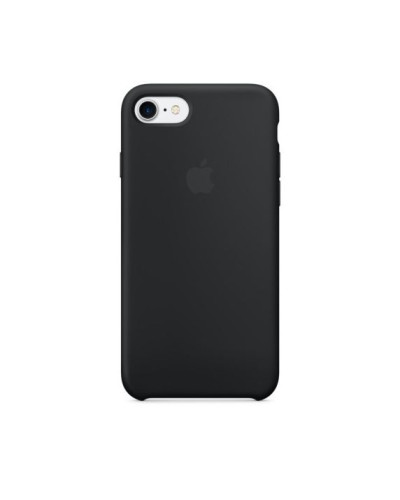 Чехол iPhone 7 / 8 Silicone Case / Black (MQGK2) черный