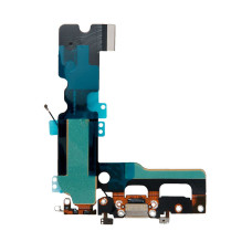 Шлейф с разъемом зарядного устройства с микрофоном iPhone 7 Plus / 821-00276 серый