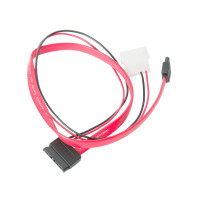 Комплект кабелей Slim SATA Greenconnect Slim SATA 13pin / SATA2 7pin / Molex 4pin