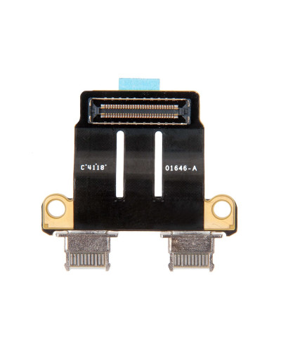 Разъемы I/O USB-C MacBook Pro 13 15 Retina Touch Bar A1989 A1990 Mid 2018 Early 2019 / 821-01646 820-01161 923-02497
