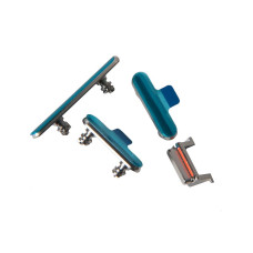 Набор кнопок громкости включения отключения звука iPhone X / серебро