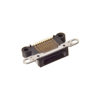 Разъем зарядного устройства Lightning iPhone 5 / черный